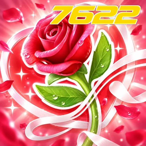 7622 — ilustração de uma rosa cor-de-rosa